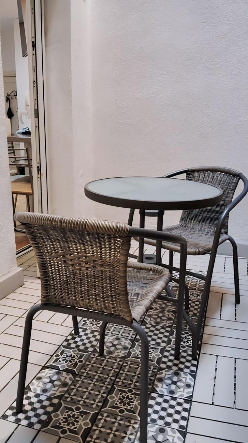 Centrico Apartamento Con Patio Madri Exterior foto