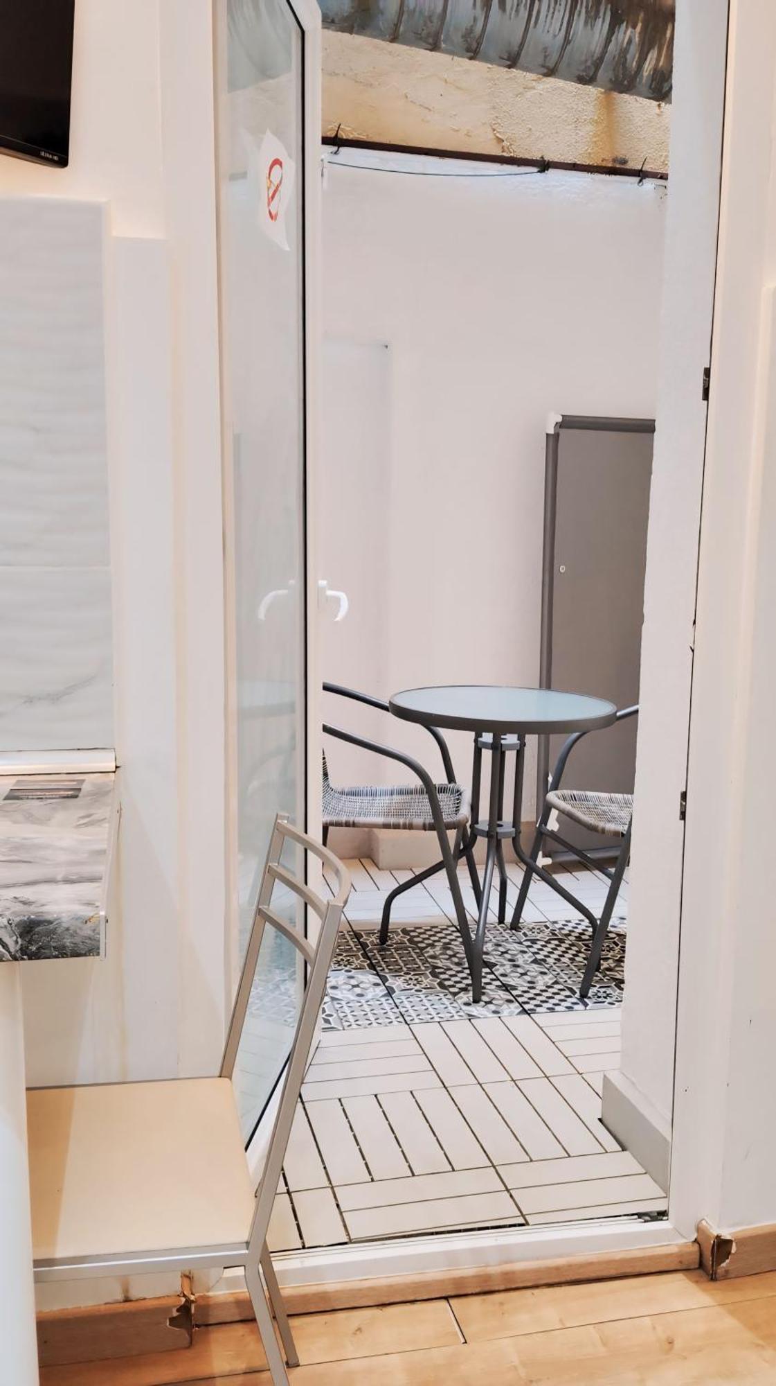Centrico Apartamento Con Patio Madri Exterior foto
